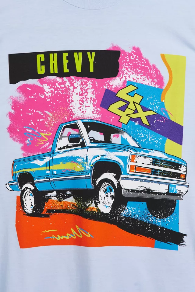 Screen Stars Chevy 4X4 Graphic Tee