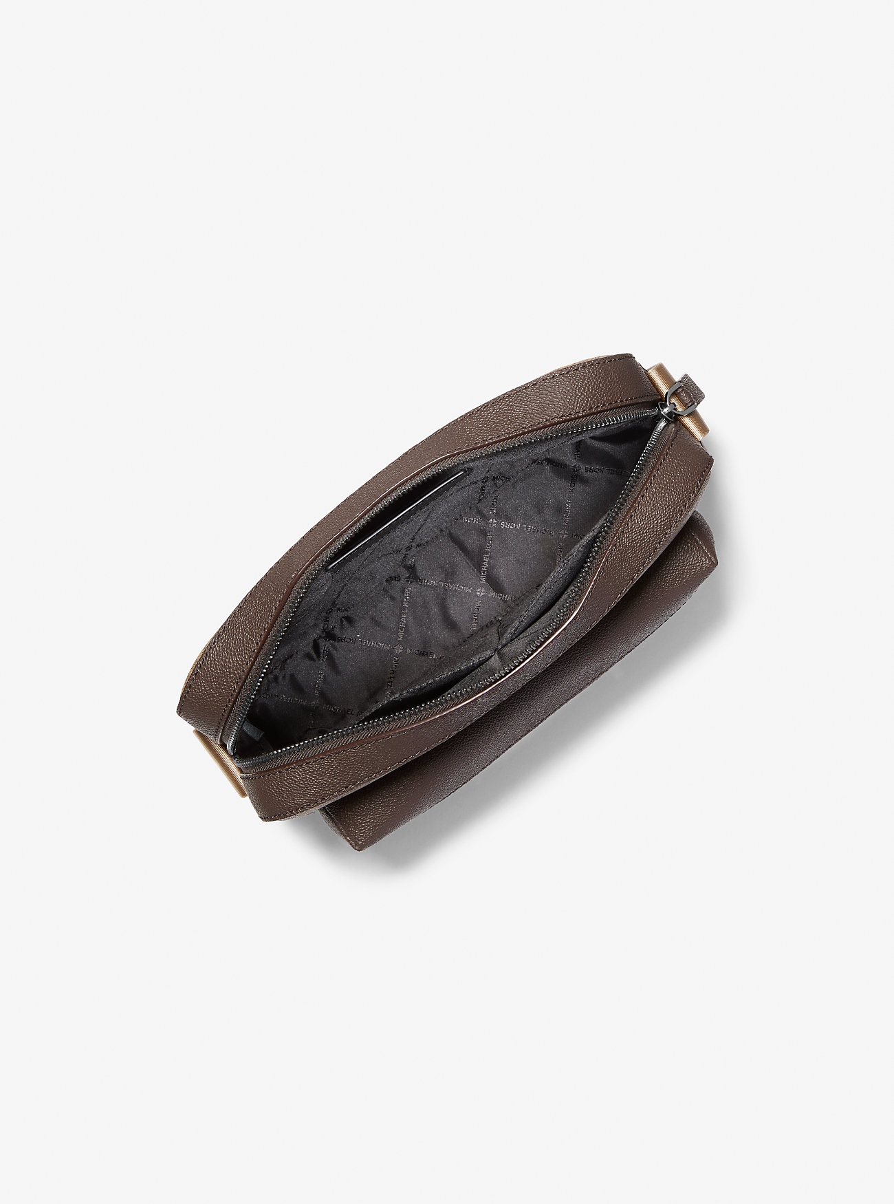 Hudson Textured and Signature Logo Camera Crossbody Bag