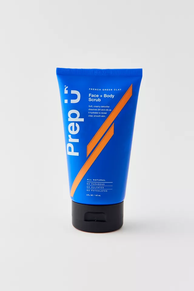 Prep U Hydrating French Green Clay Face & Body Scrub