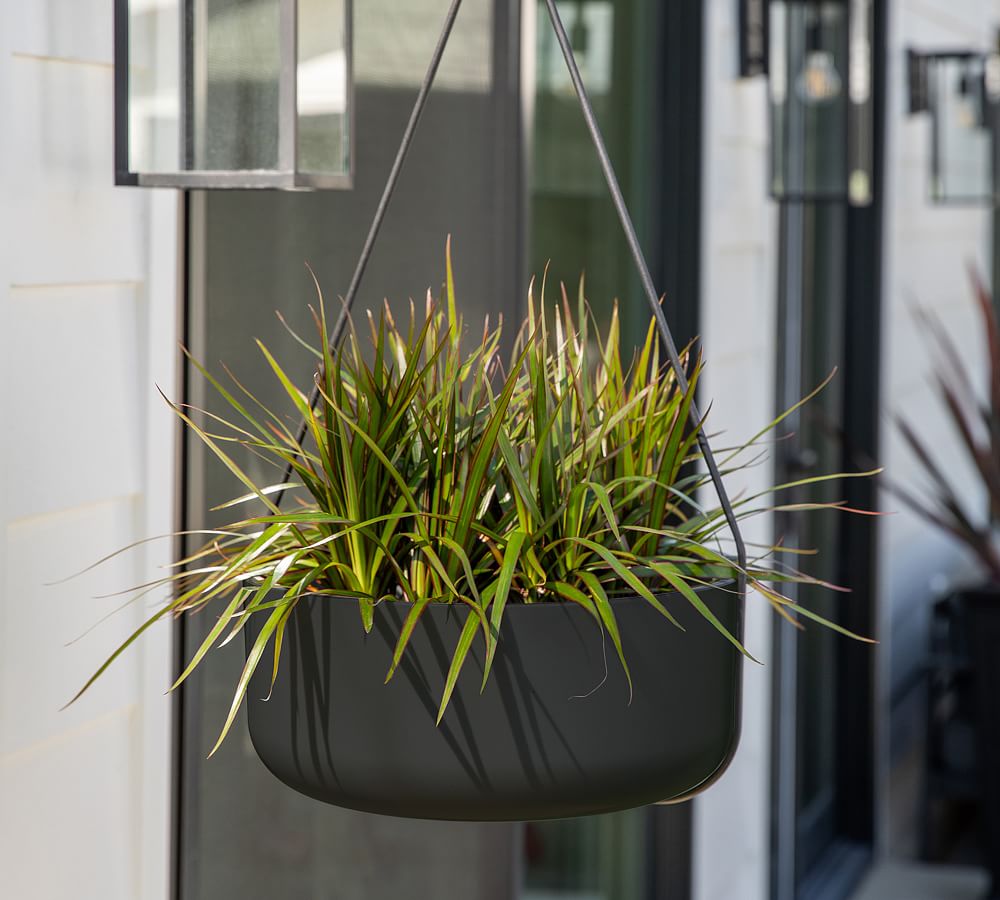 All Weather Eco Hevea 14" Hanging Bowl Planters
