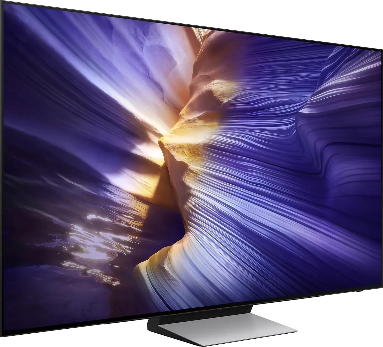 Samsung OLED 4K S90F 83 Inch UHD TV, NQ4 AI Gen3 Processor, OLED HDR+, 4K Upscaling Pro, Dolby Atmos, Gaming Hub, Motion Xcelerator 144Hz, Samsung V