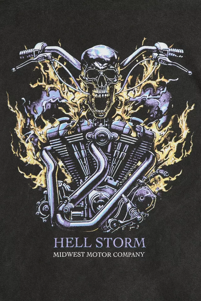 Hell Storm Motor Company Long Sleeve Tee