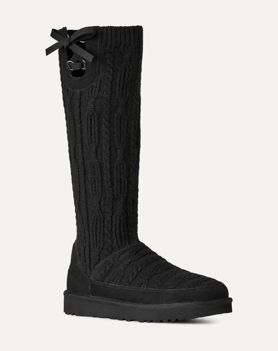 Women's Classic Tall Cabelle Knit Boot