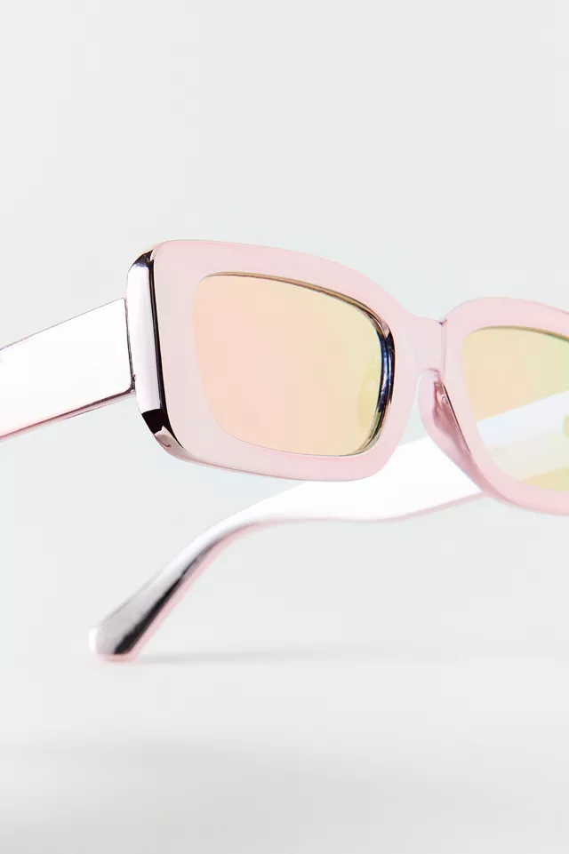 UO Essential Chunky Frame Rectangle Sunglasses