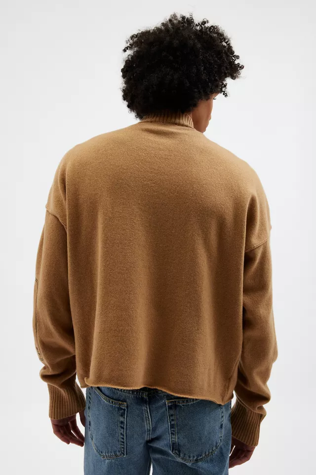 ICEBERG Cropped High Neck Sweater