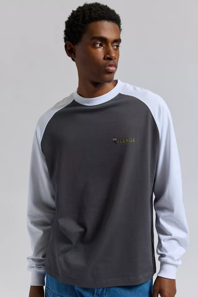 XLARGE Club Raglan Long Sleeve Tee