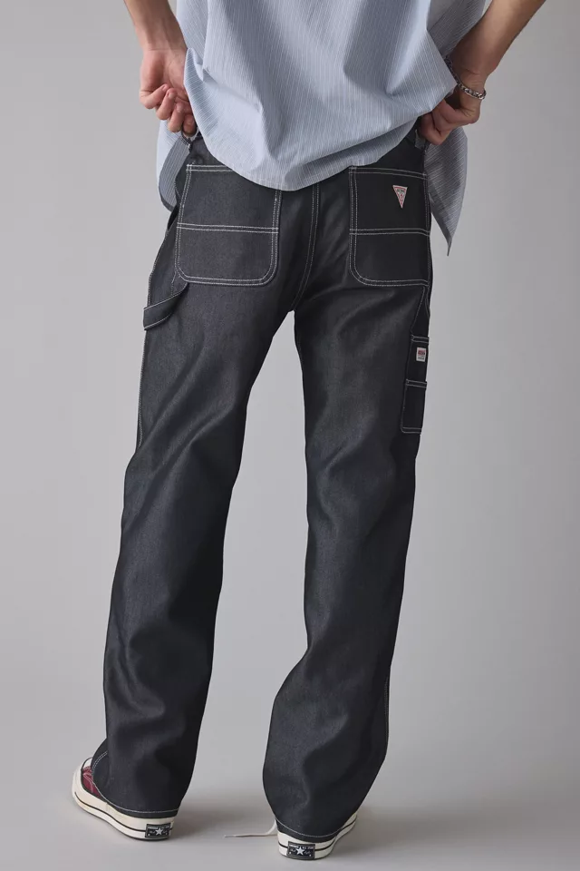 GUESS ORIGINALS Coated Double Knee Carpenter Jean