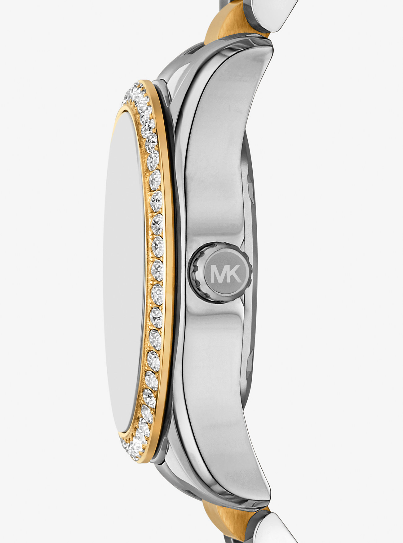 Mini Lexington Pavé Two-Tone Watch