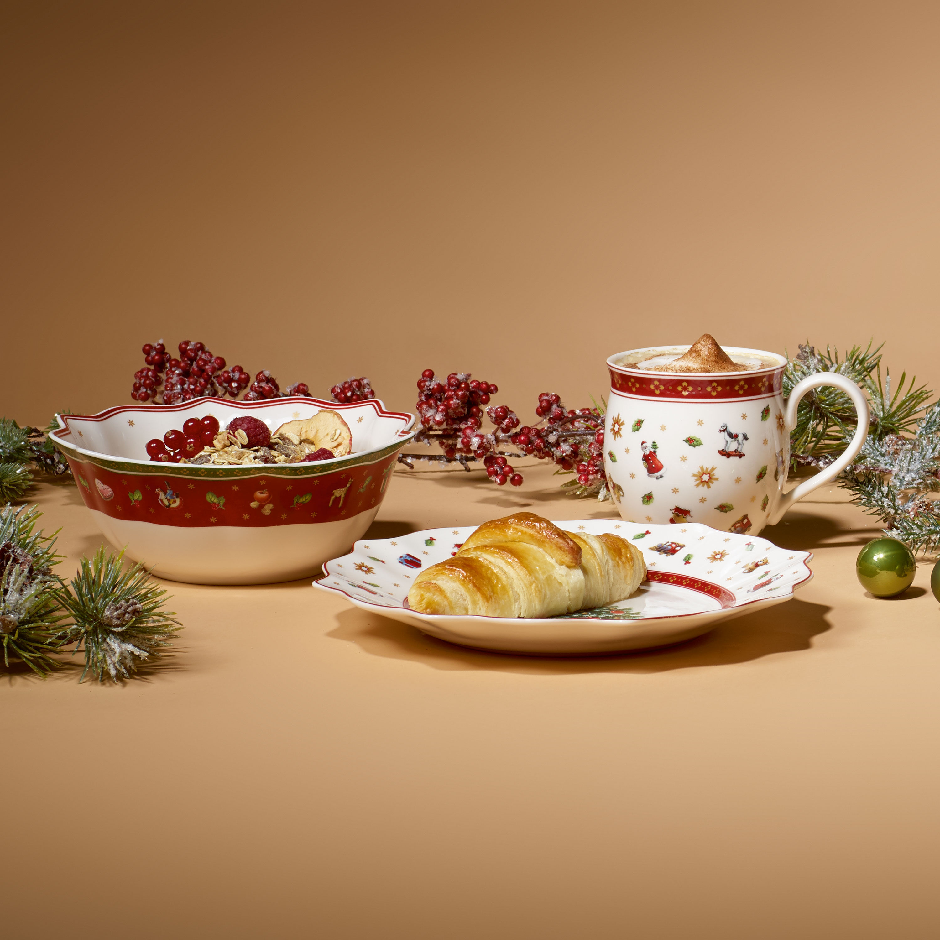Toy's Delight Frühstücks-Set- Christmas  Series  Products