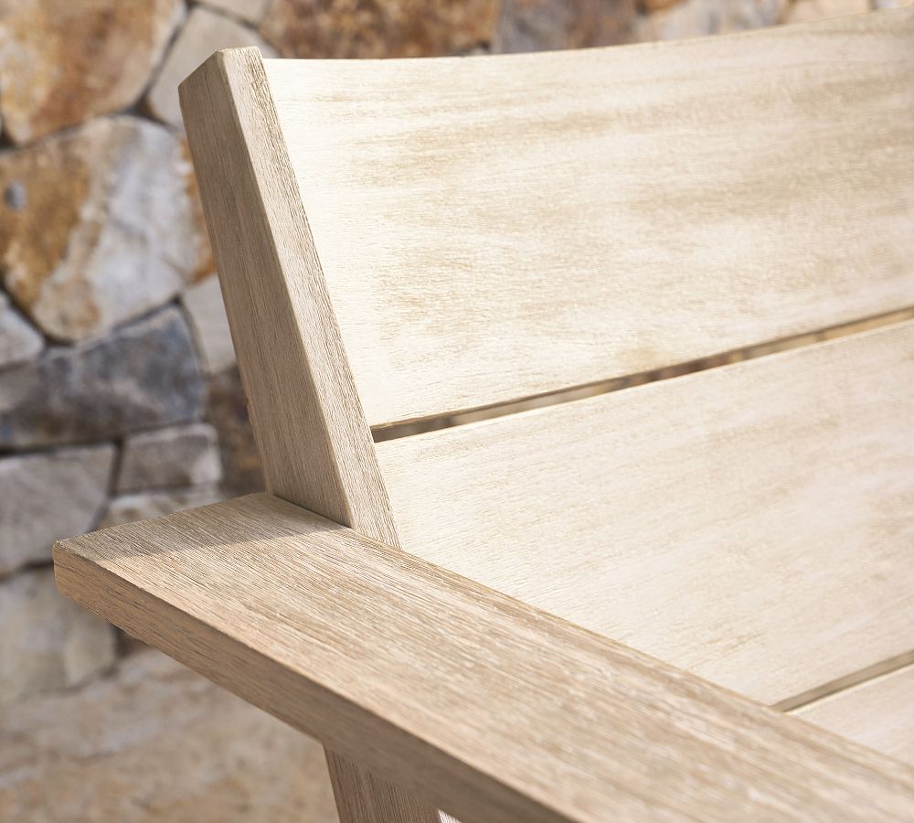 Indio Wood Modern Double Outdoor Adirondack