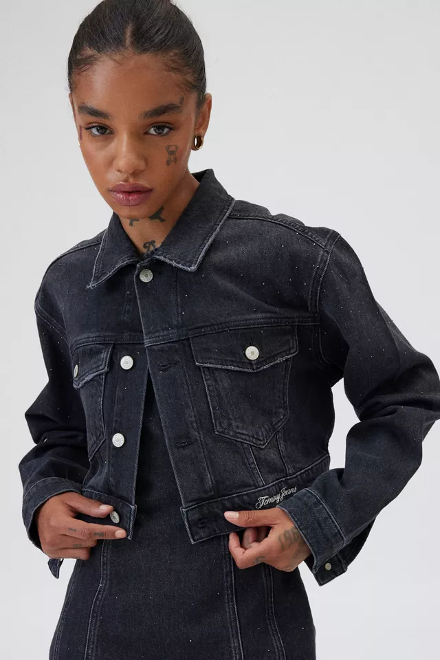 Tommy Jeans Boxy Fit Crop Denim Jacket