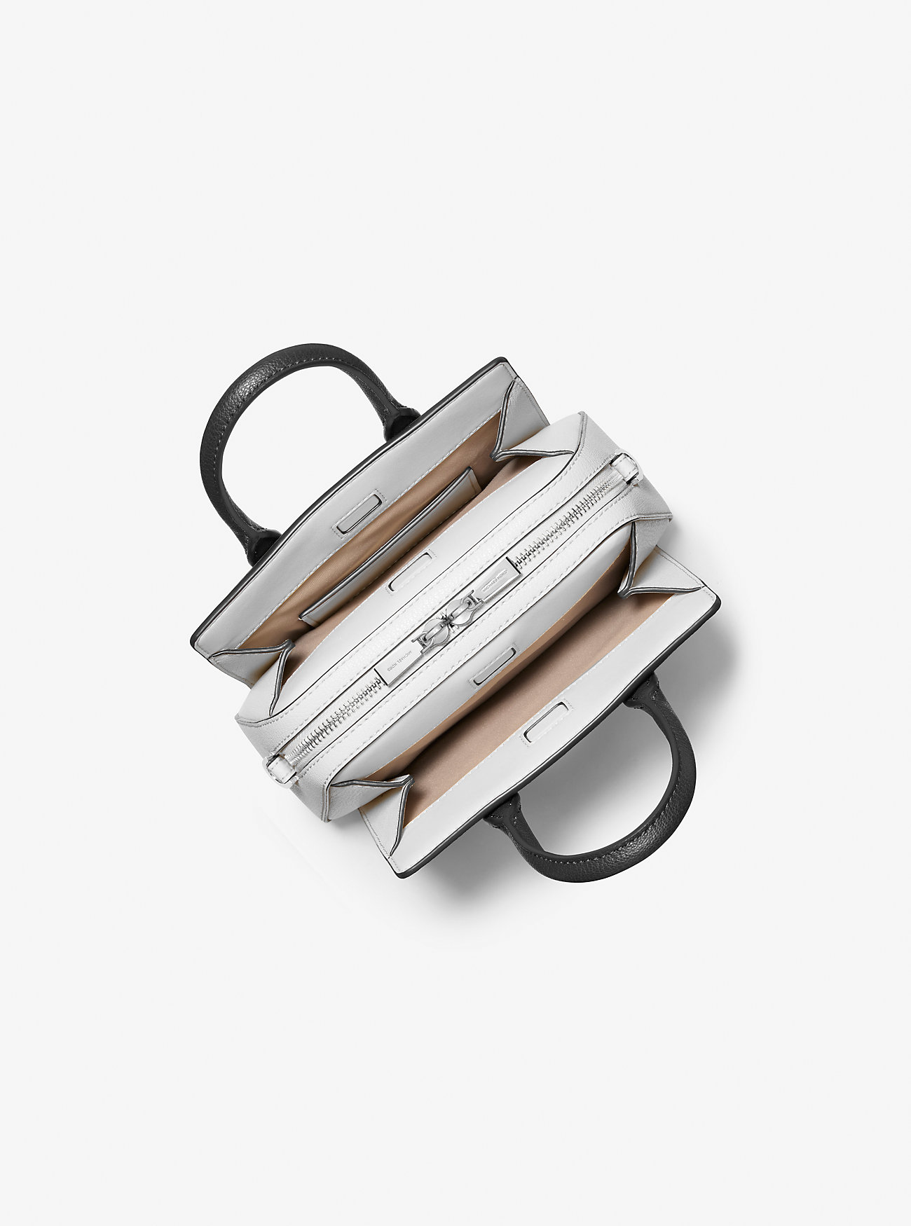 Laila Extra-Small Color-Block Leather Crossbody Bag
