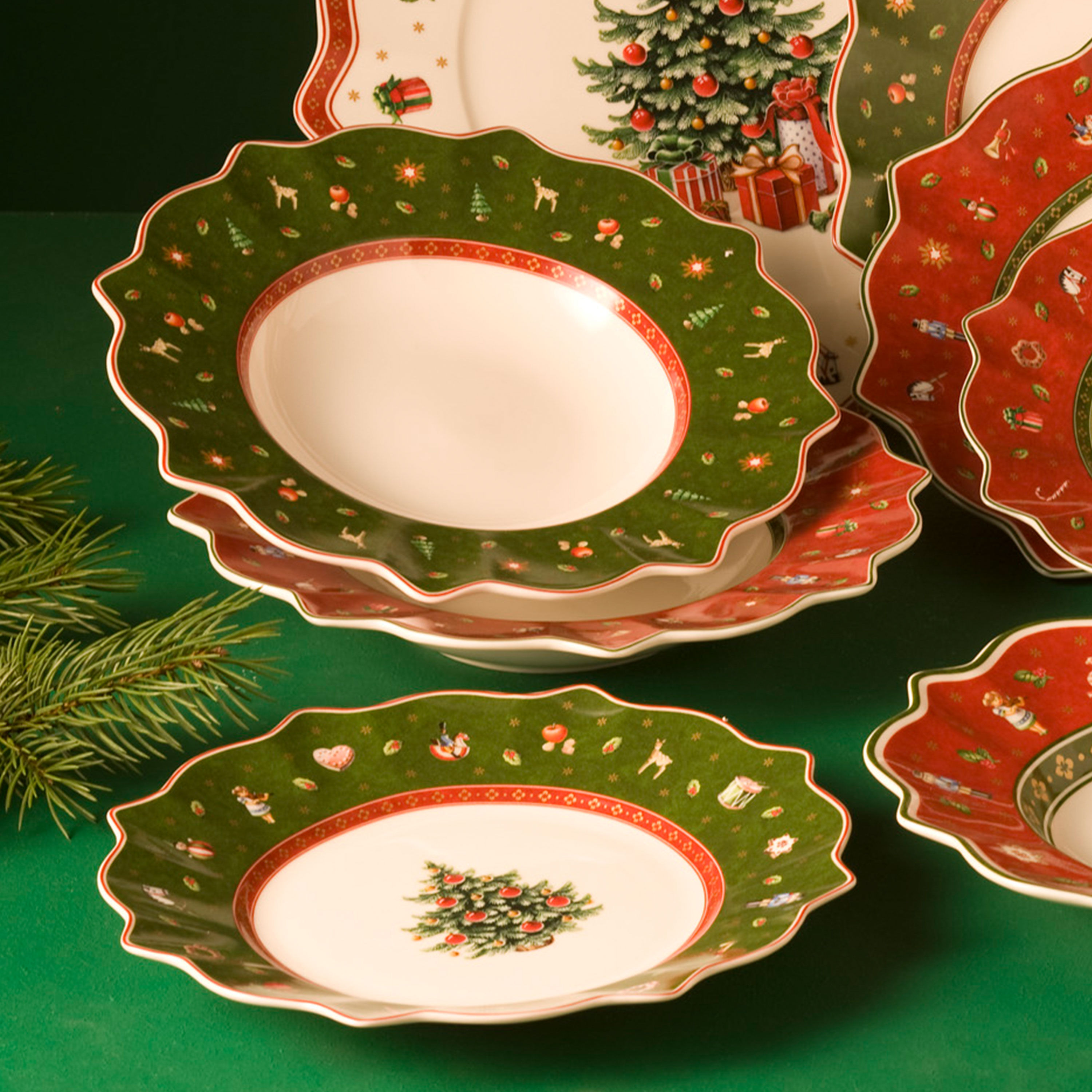 Toy's Delight Frühstücks-/ Dessertteller- Christmas  Series  Products