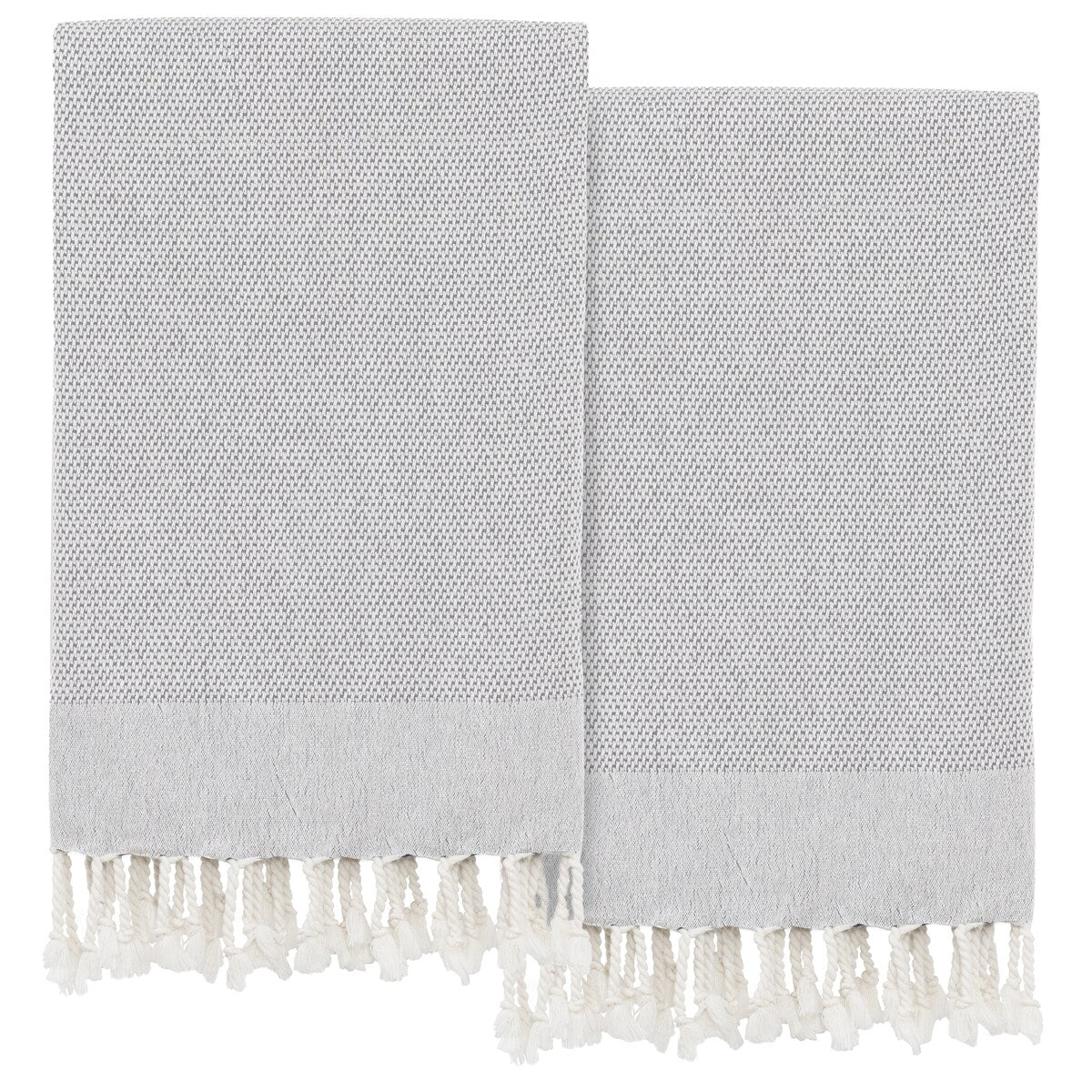Authentic Hotel and Spa Turkish Cotton Fun in Paradise Pestemal Beach Towel (Set of 2)