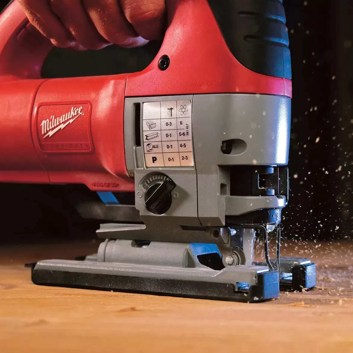 Milwaukee 6268-21 120V AC Orbital Jig Saw w/ Blades