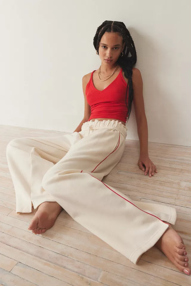 Out From Under Hoxton Piping Wide Leg Sweatpant
