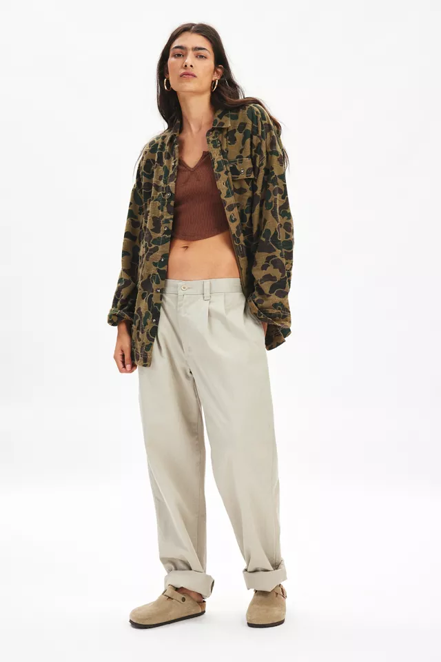 BDG Dani Oversized Flannel Shirt