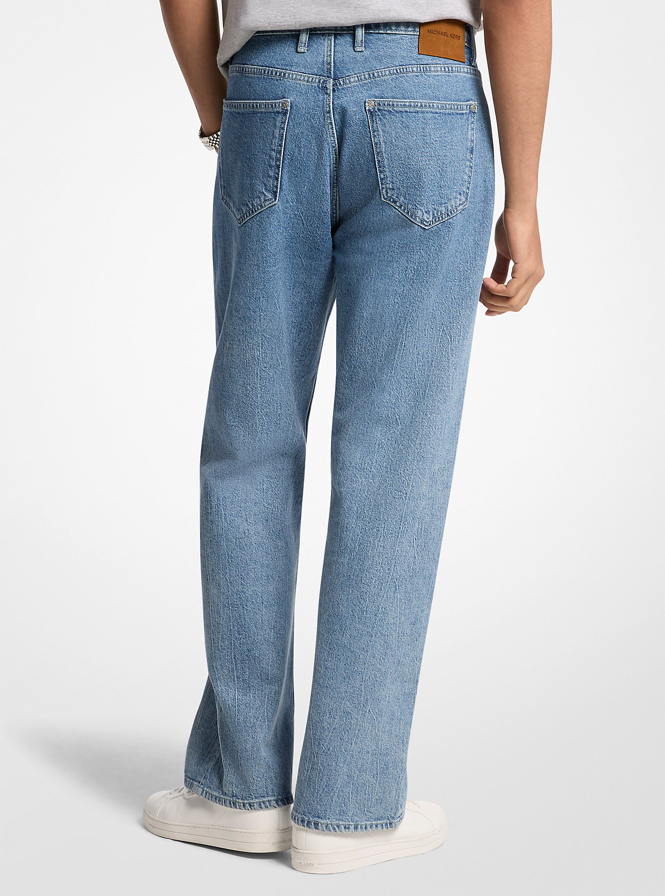 Arden Relaxed-Fit Stretch Denim Jeans