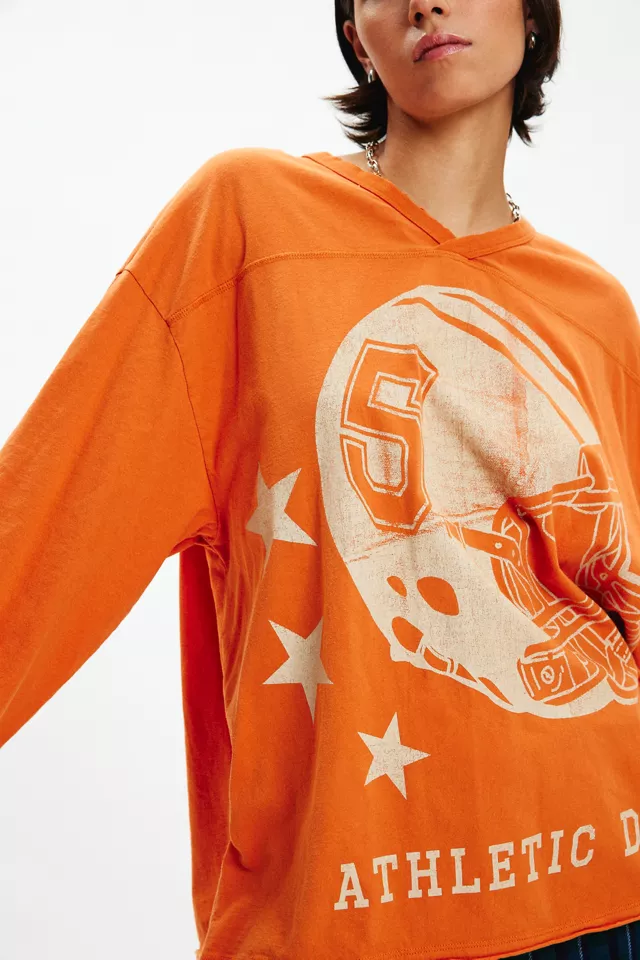 Athletic Department Varsity Long Sleeve Graphic Tee