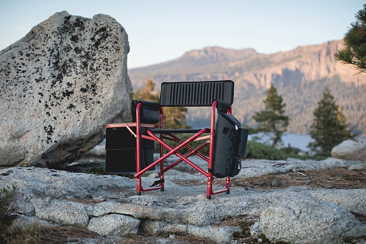 徴Almost Sold Out櫨Multifunctional Camping Chair With Side Table