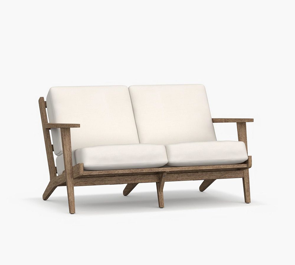 Raylan Reclaimed Teak Outdoor Loveseat