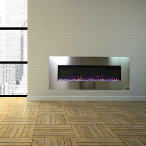 Kashvi 50'' W Electric Fireplace