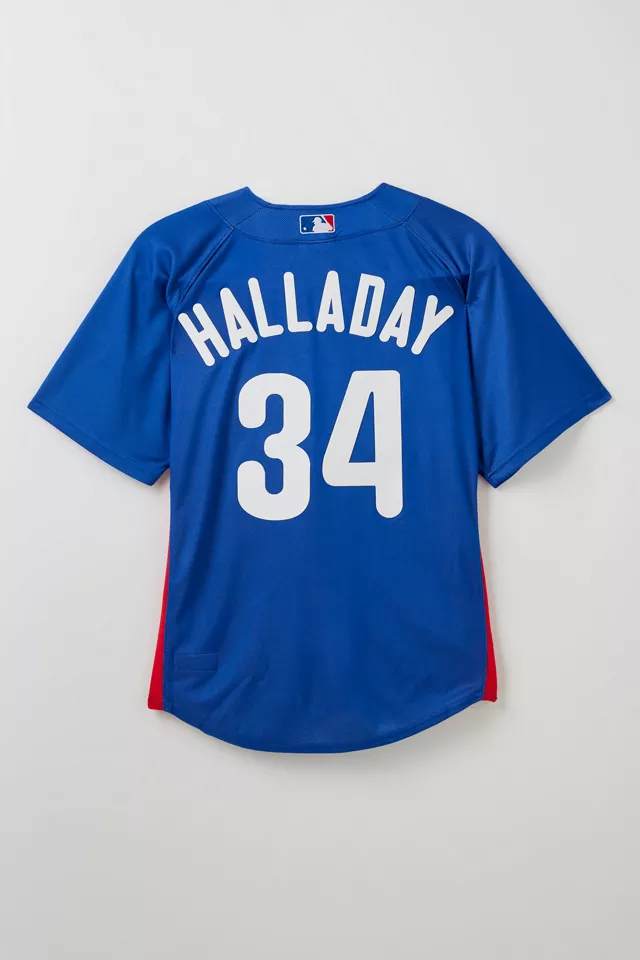 Mitchell & Ness MLB Philadelphia Phillies 2010 Roy Halladay Batting Practice Jersey Tee