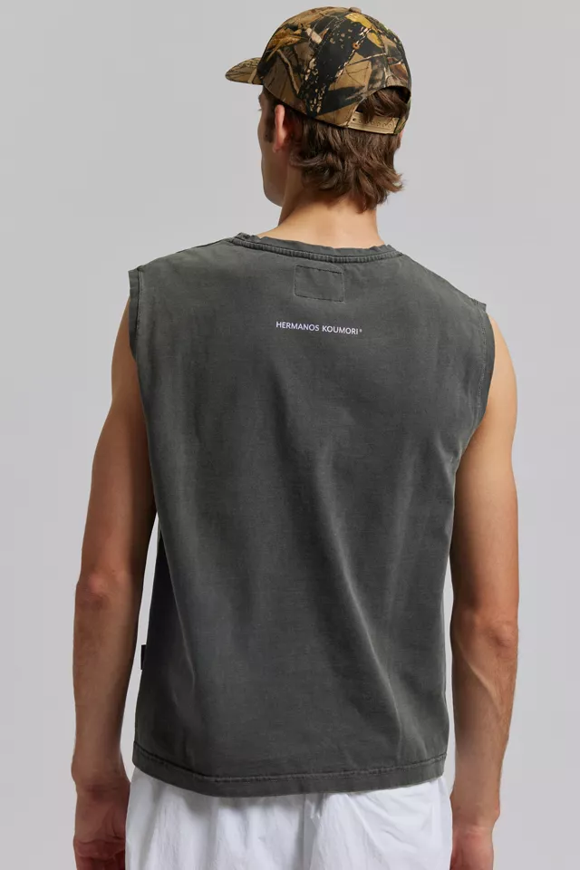 Hermanos Koumori Emotional Running Cutoff Muscle Tee