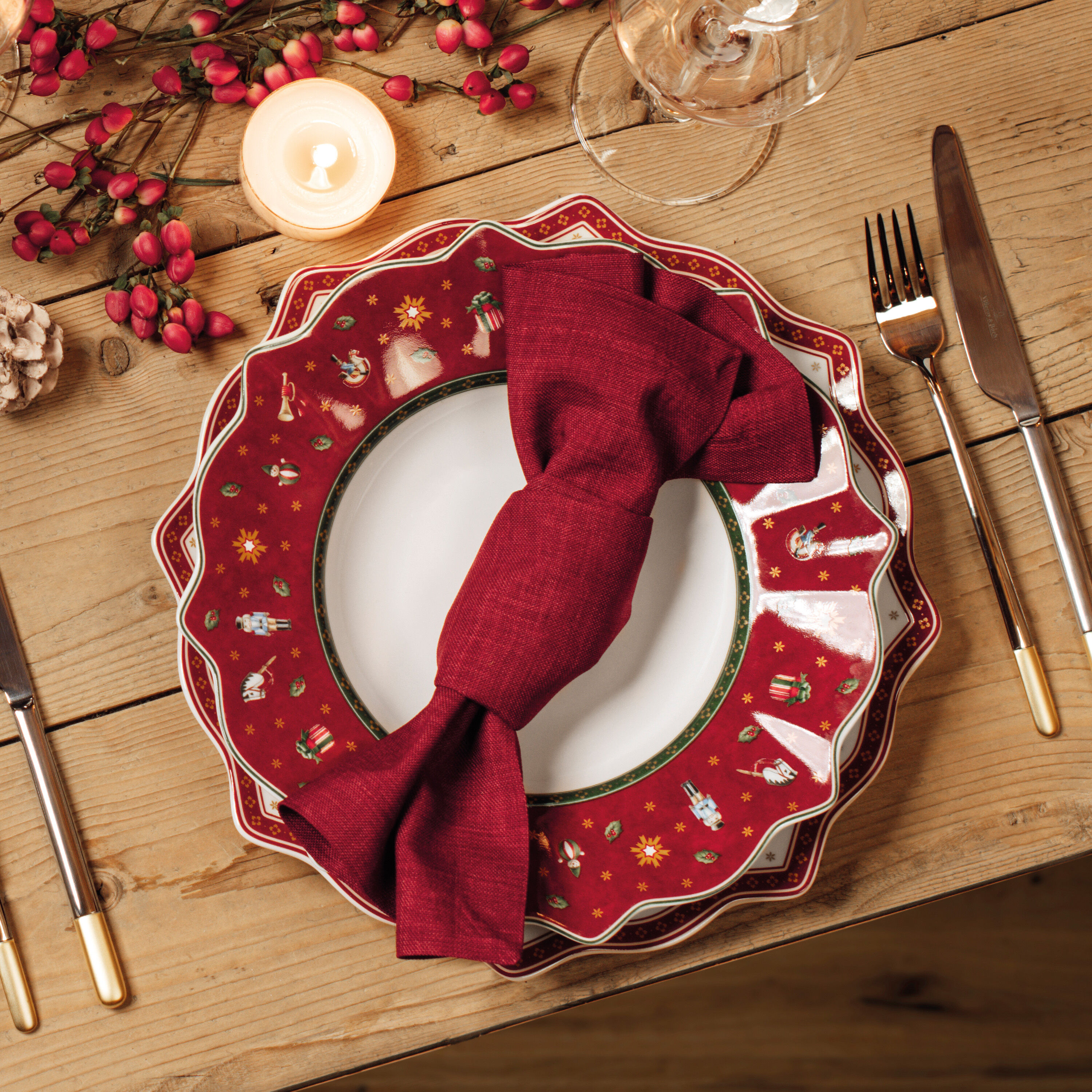 Toy's Delight Speiseteller- Christmas  Series  Products