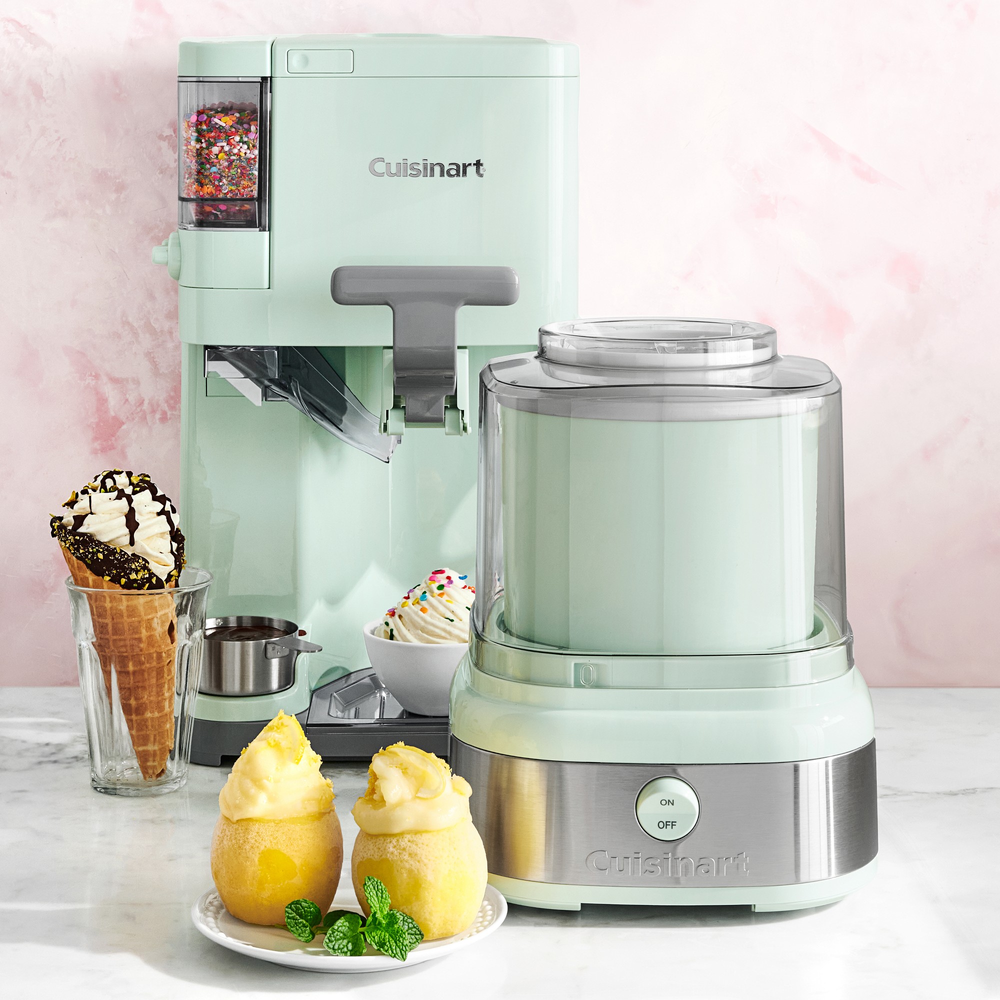 Ice-22 Ice Cream Maker, Mint Green