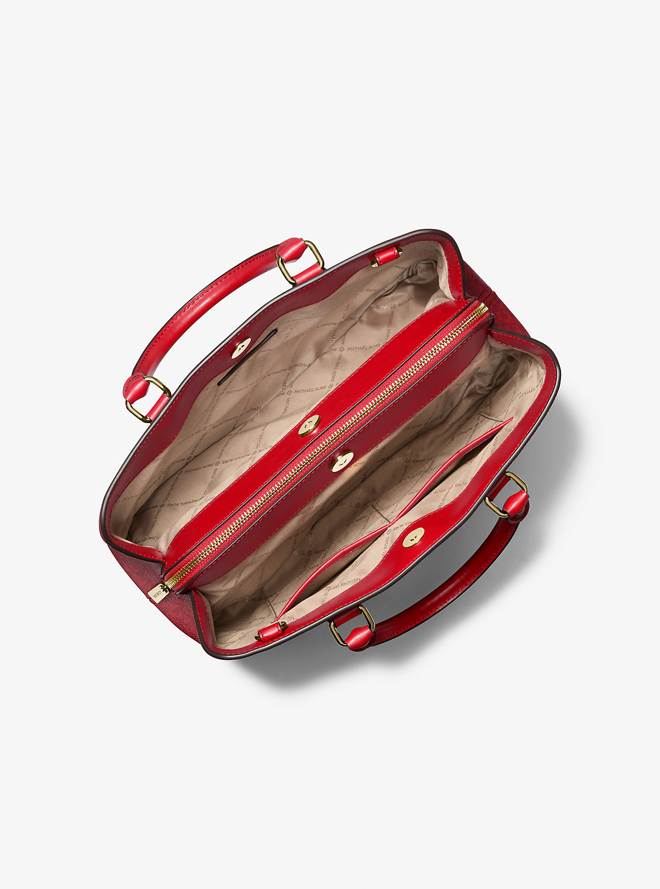 Camille Large Signature Logo Satchel
