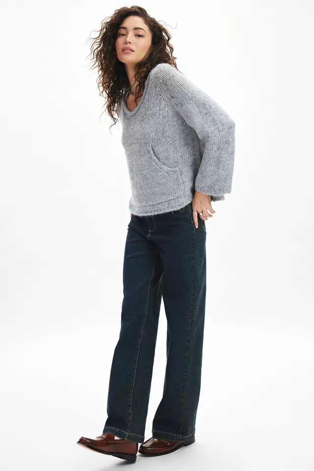 BDG Ryleigh Pullover V-Neck Sweater