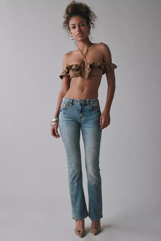 Out From Under Cowgirl Logic Faux Suede Off-The-Shoulder Bra Top
