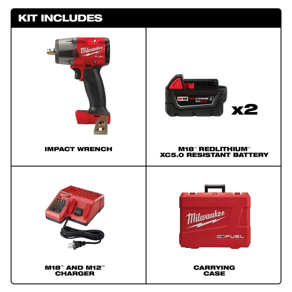 Milwaukee Pre-Sale 2962P-22R M18 FUEL 18V 1/2