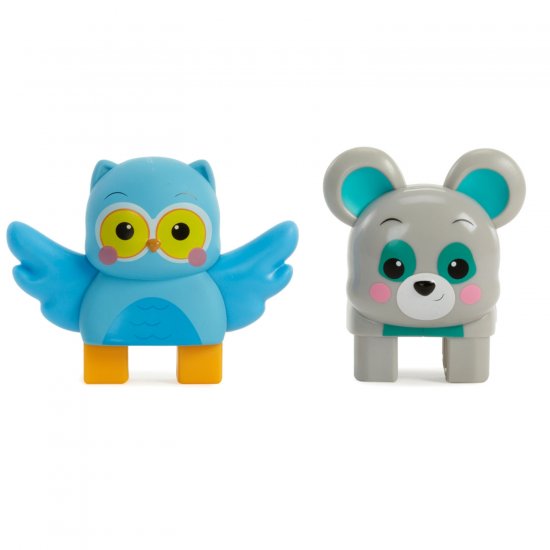 Waffle Blocks&trade; Figure Set - Owl and Bear