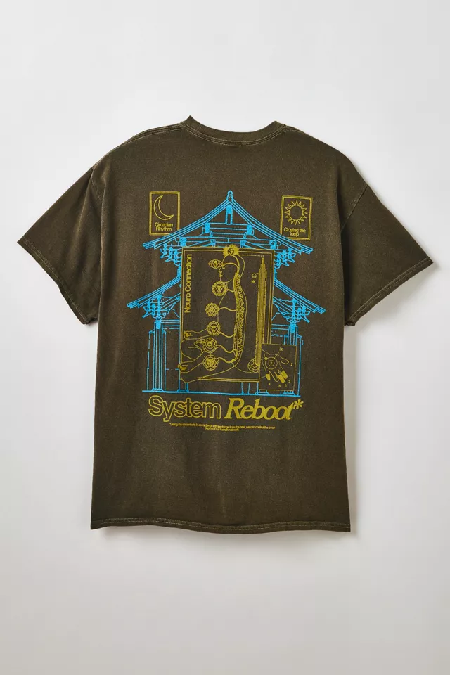 System Reboot Cotton Graphic Tee