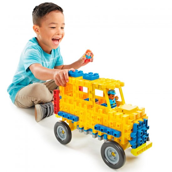 Waffle Blocks&trade; - School Bus