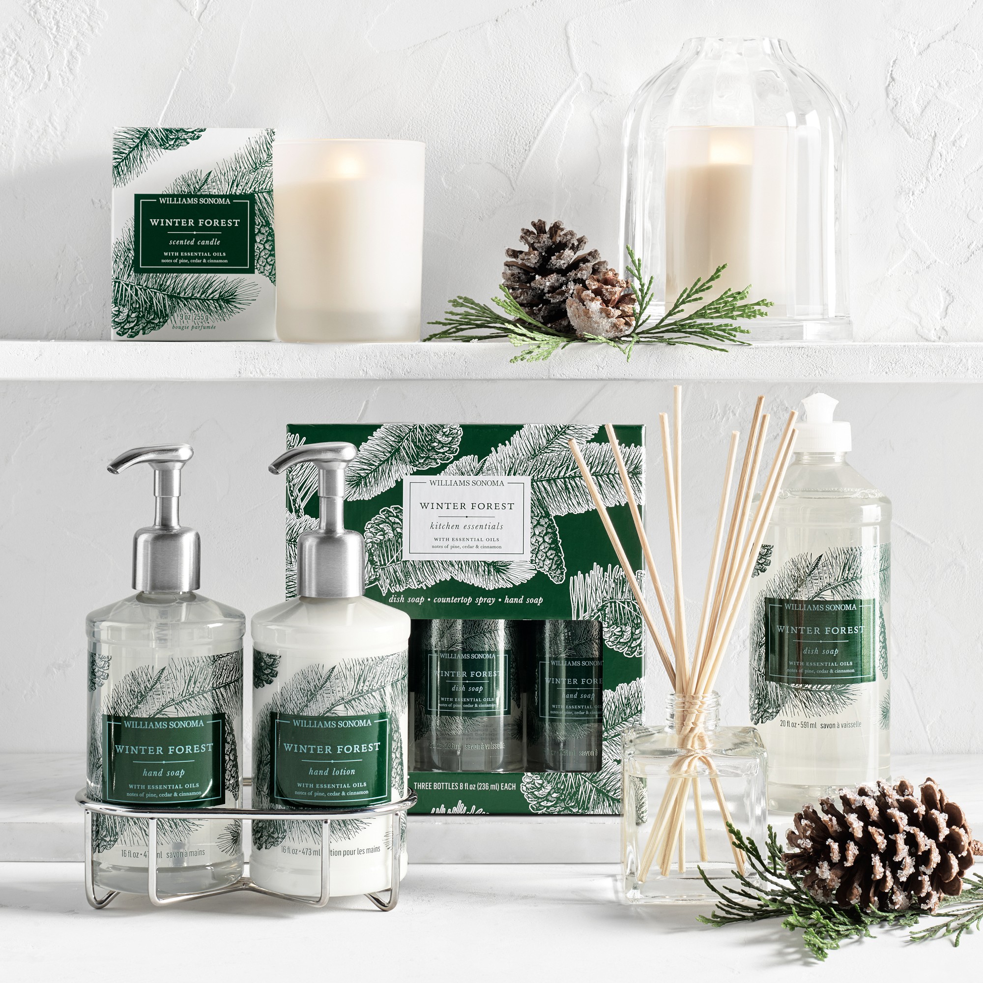 Winter Forest Dish Soap