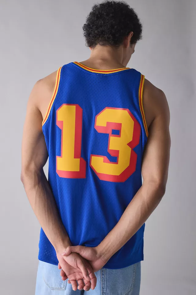 Mitchell & Ness NBA San Francisco Warriors 1963 Wilt Chamberlain Basketball Jersey Tank Top