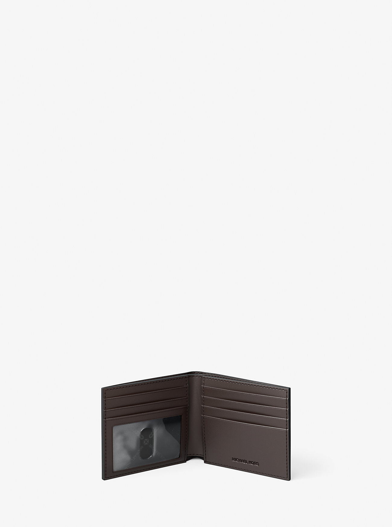 Hudson Pebbled Leather Billfold Wallet