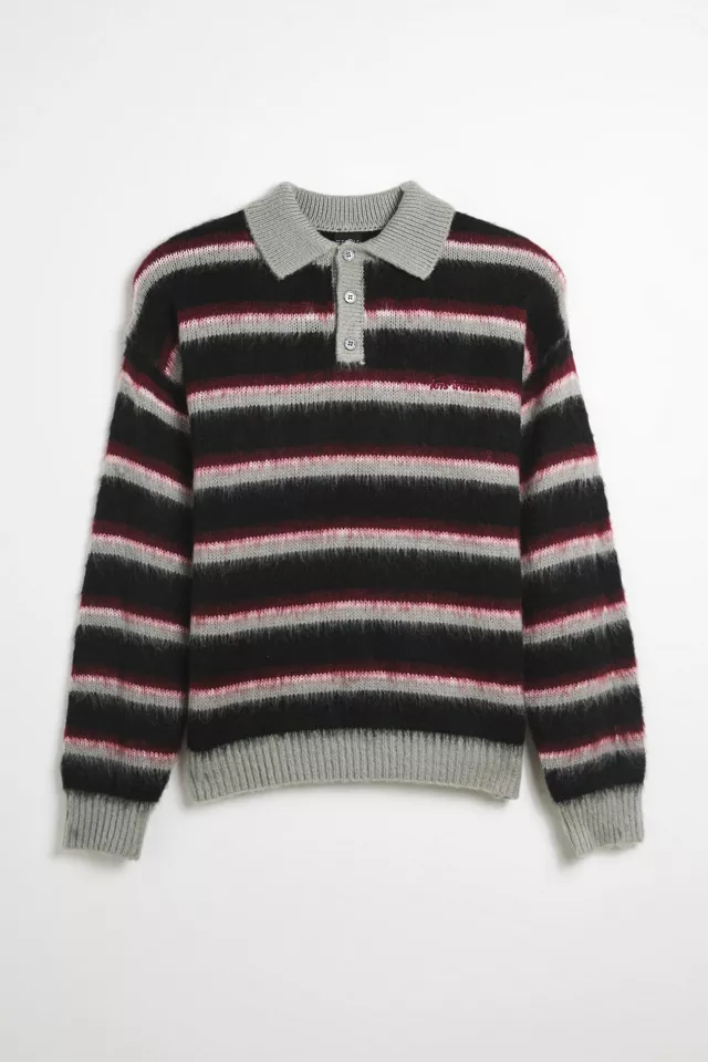iets frans… Fluffy Stripe Rugby Shirt