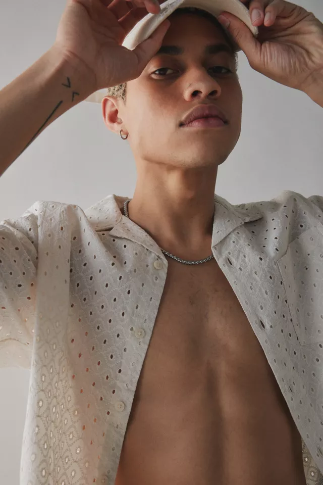 UO Liam Eyelet Shirt