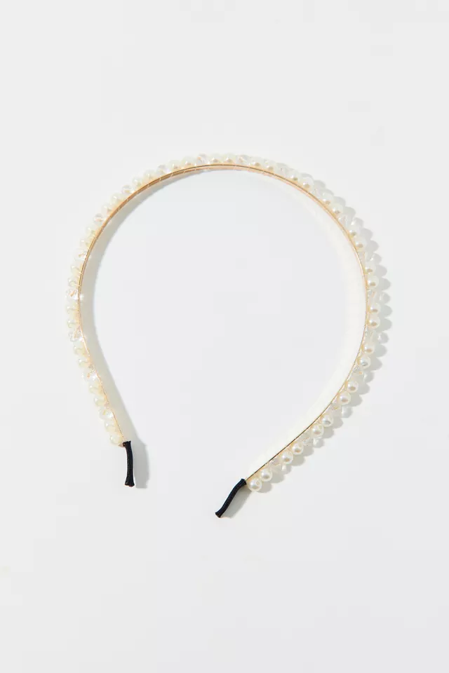 Skinny Pearl Headband