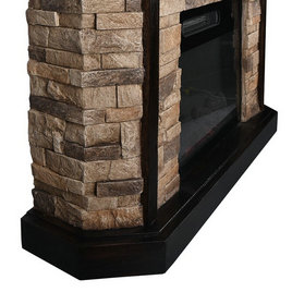 Edgar 40'' W Electric Fireplace