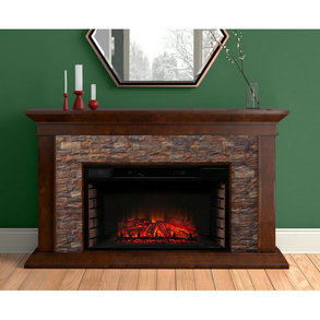 Quackenbush 60.25'' W Electric Fireplace