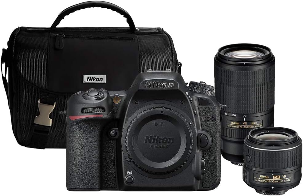 D7500 20.9MP DSLR Camera with AF-S DX NIKKOR 18-140mm f/3.5-5.6G ED VR Lens, Black