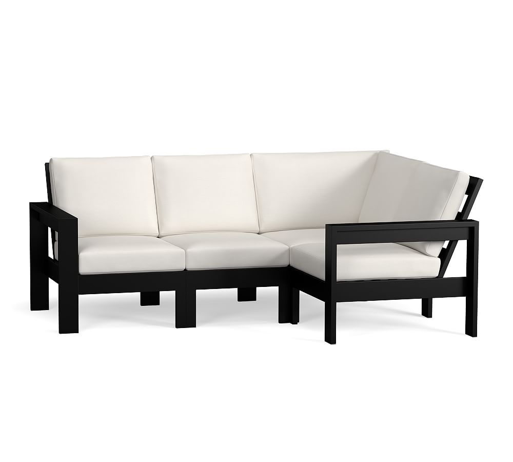 Malibu Metal 4-Piece Outdoor Sectional (85")