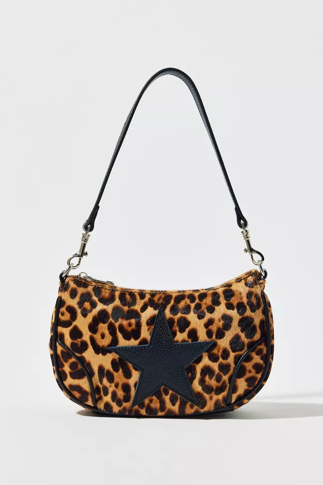 Silence + Noise Daphne Cheetah Print Bag