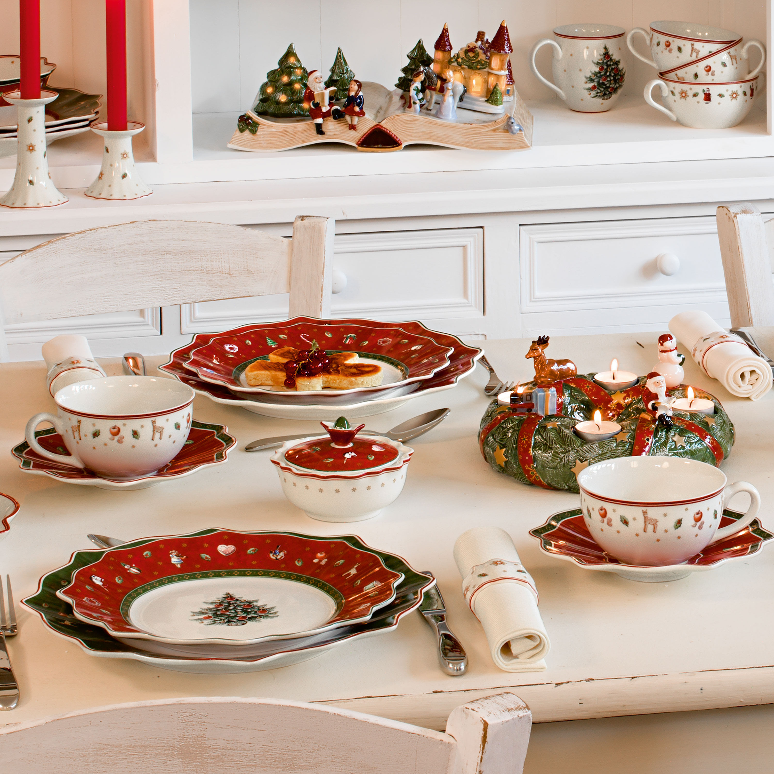 Toy's Delight Milchkaffee-Tasse- Christmas  Series  Products