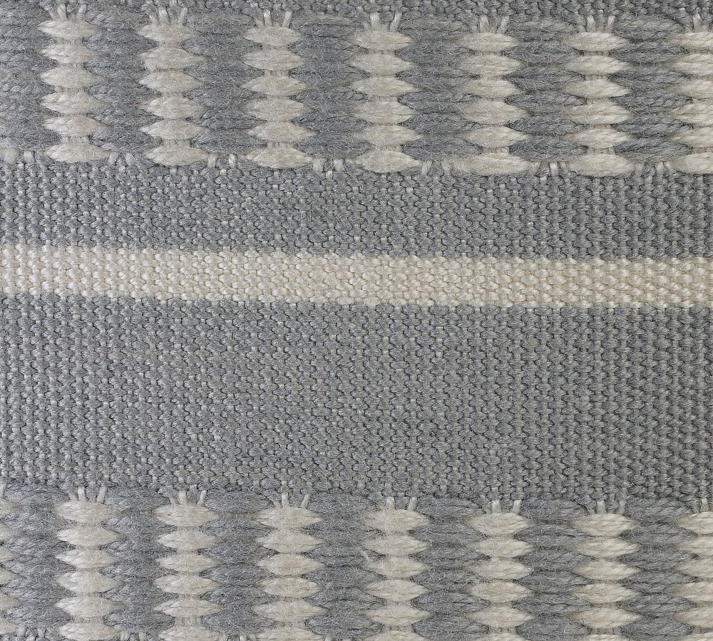 Canaan Recycled Yarn Outdoor Pouf